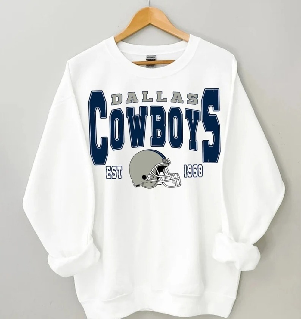 Dallas Football T Shirt Style Sweatshirt Cowboy T Shirts Gift Game Day
